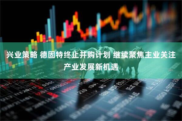 兴业策略 德固特终止并购计划 继续聚焦主业关注产业发展新机遇