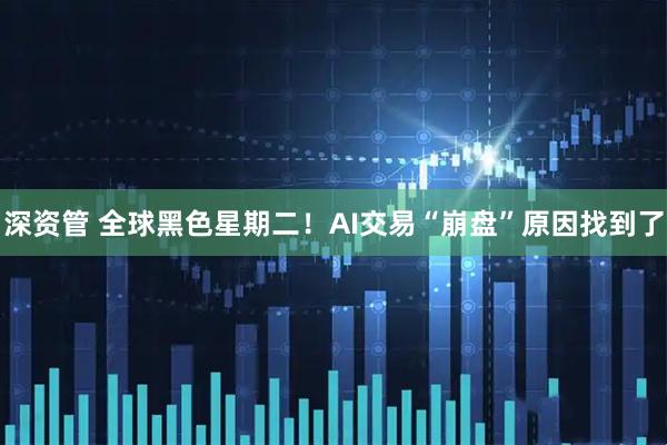深资管 全球黑色星期二！AI交易“崩盘”原因找到了